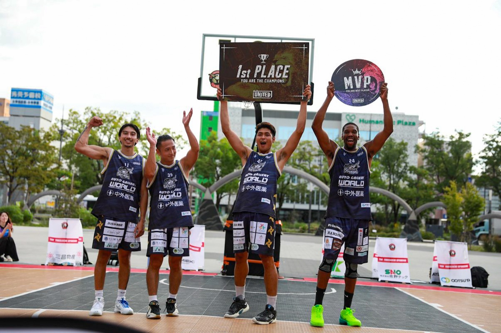男子 3x3UNITED初優勝