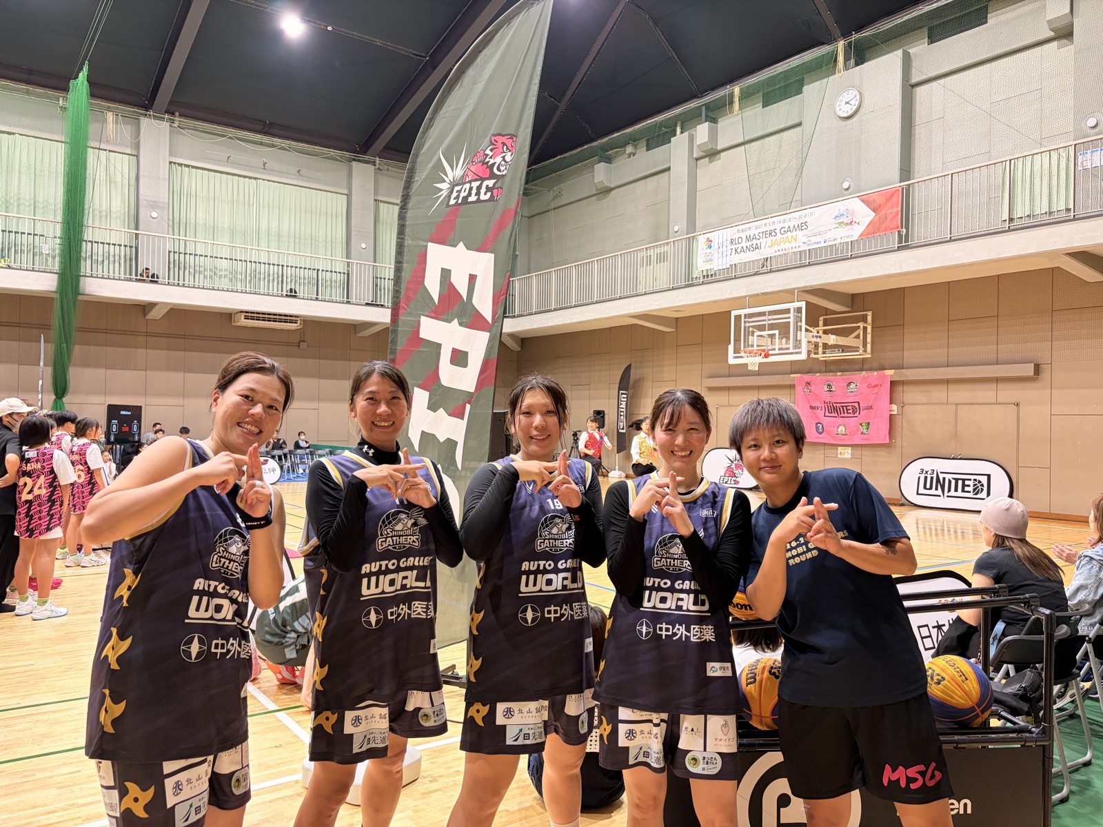 女子 EPIC ROUND 3位